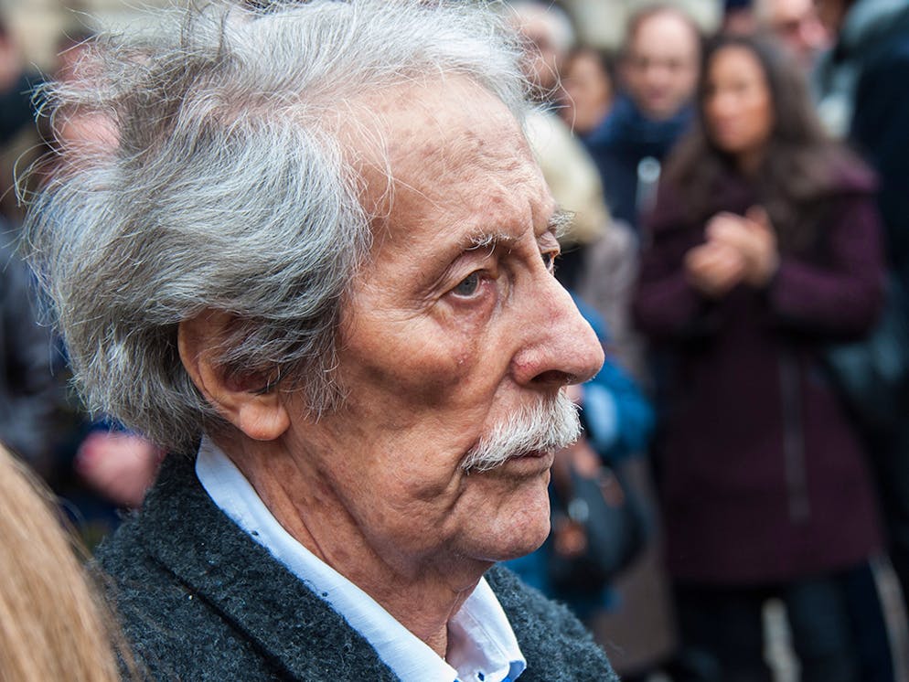 Jean Rochefort - ObsËques de Daniele Delorme a Paris a L' Èglise de Saint Germain des PrÈs Au CimetiËre du Montparnasse ‡ Paris |