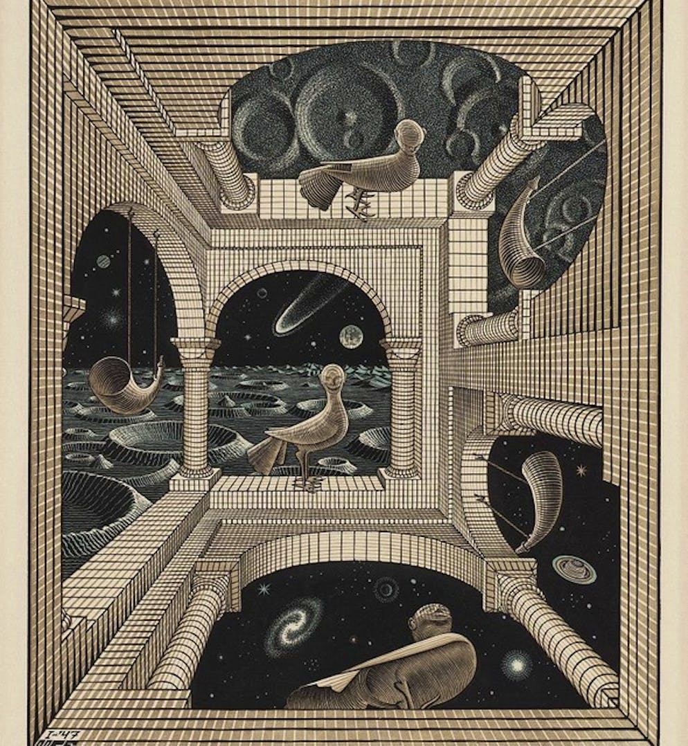 A Pisa una selezione opere di Escher