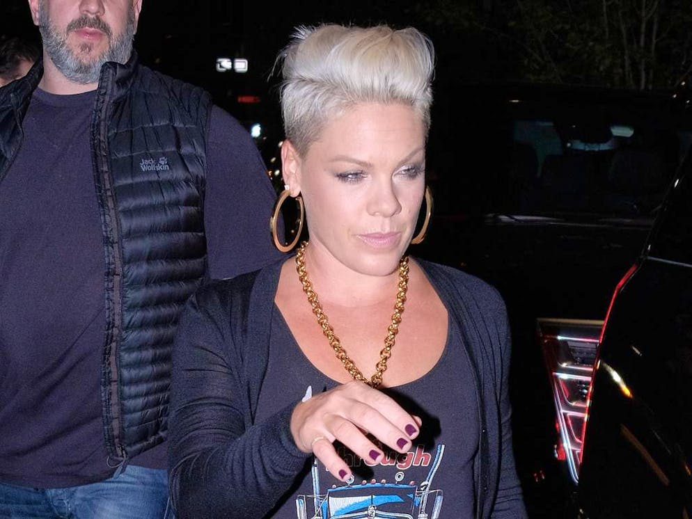 Pink and family in New York
Featuring: Pink
Where: Manhattan, New York, United States
When: 11 Oct 2017
Credit: TNYF/WENN.com