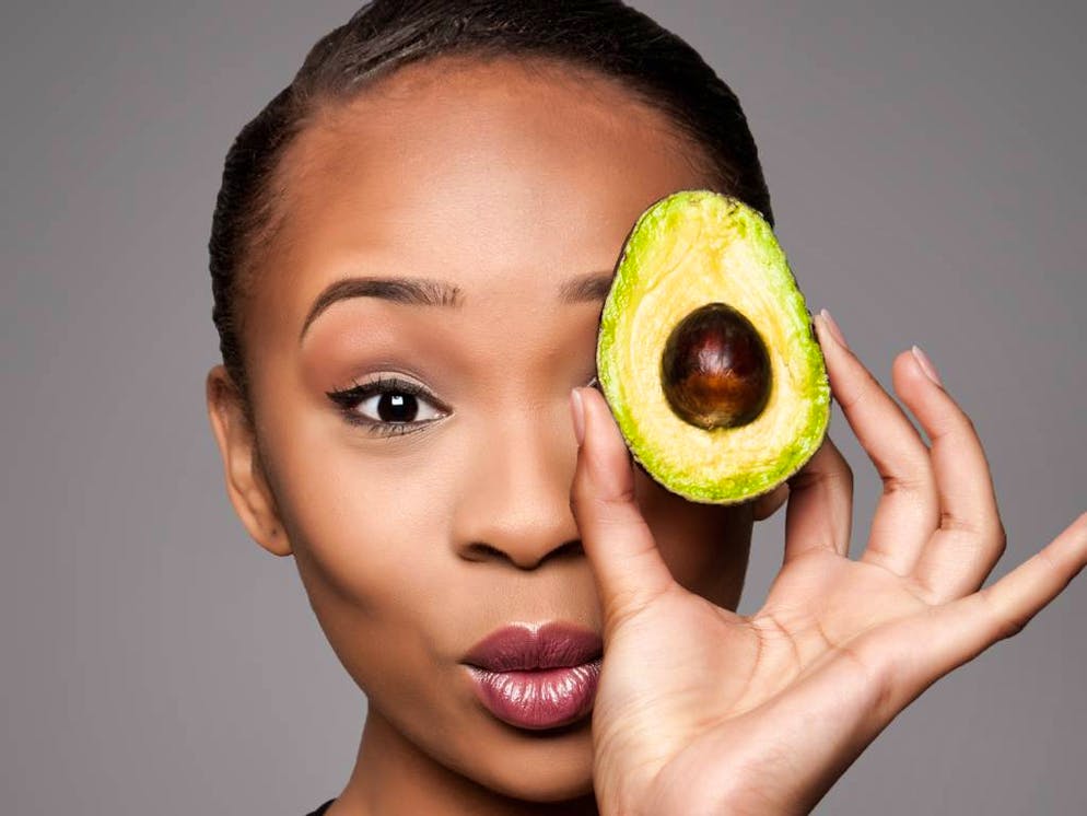 Beautiful healthy happy black asian woman holding delicious avocado super fruit in front of eye.
When: 05 Mar 2017
When: 05 Mar 2017
**Only for use by WENN CPS**