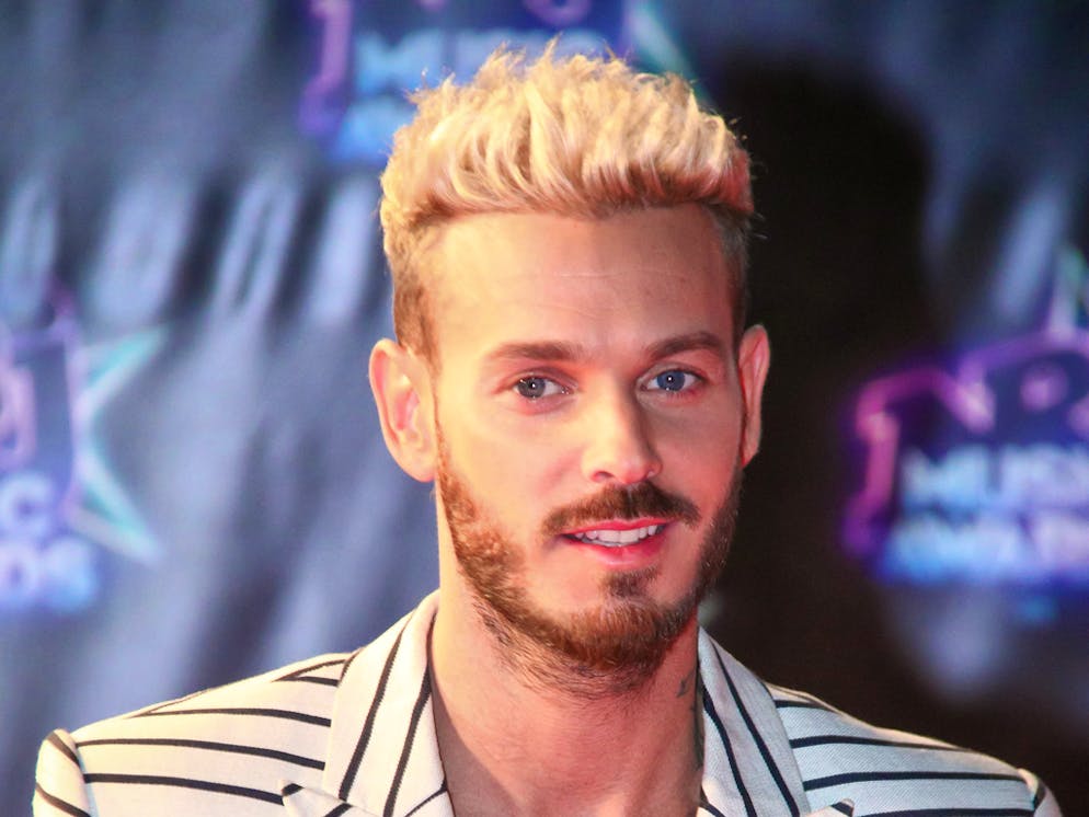 M Pokora - NRJ Music Awards 2016 au Palais des Festivals à Cannes, France, 12/11/2016.