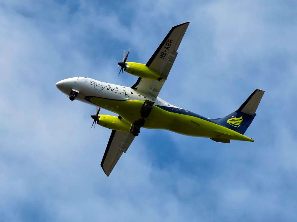 La compagnie aérienne en difficulté Sky Work se dit tirée d'affaires (archives).