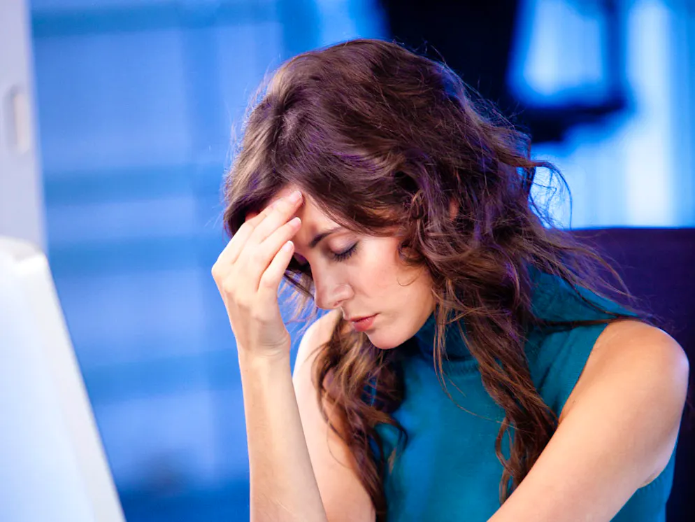 Mandatory Credit: Photo by Garo/Phanie/REX/Shutterstock (1240065df)
Model released - Woman suffering from headache.
Various

