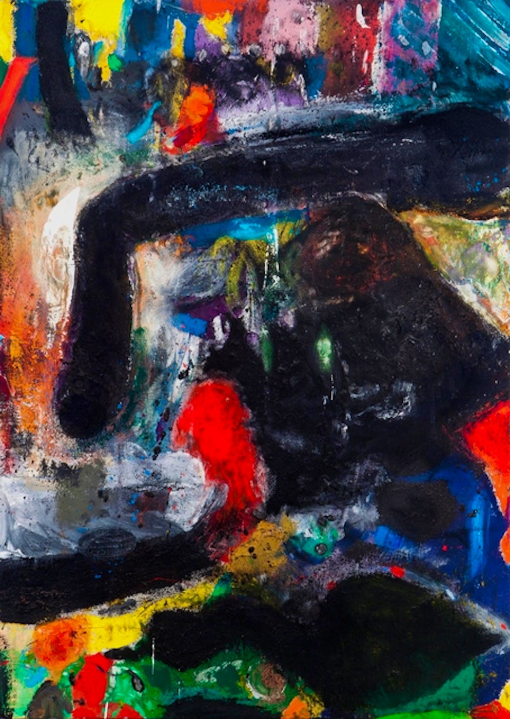 Jim Dine, la serie dei Black Paintings