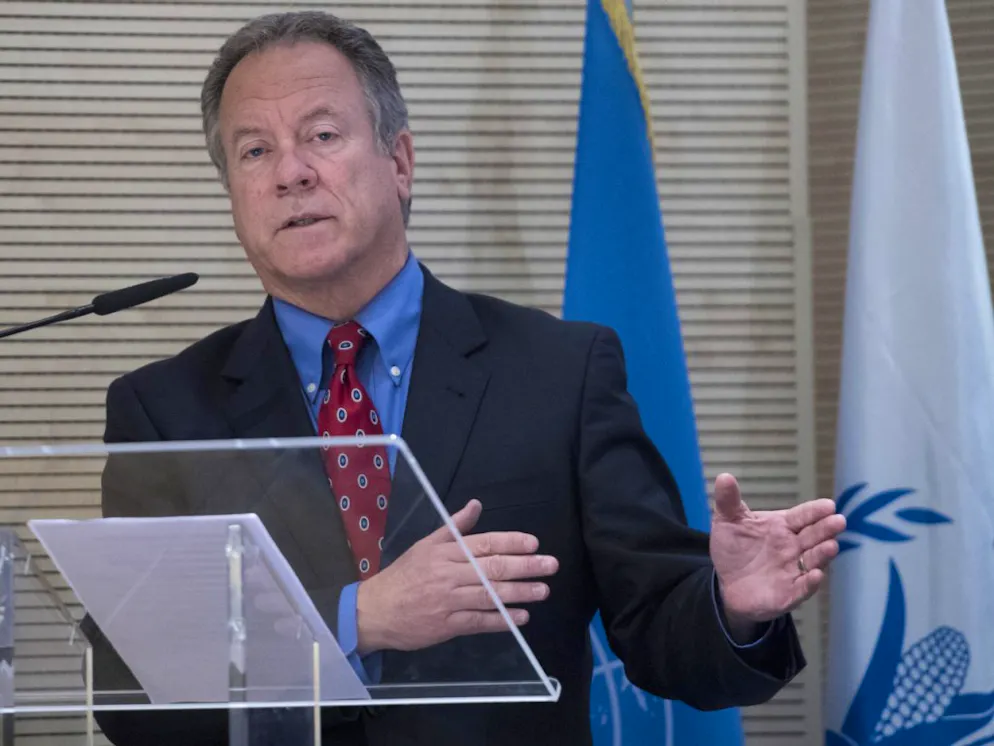 Il direttore esecutivo del Programma alimentare mondiale dell'ONU David Beasley.