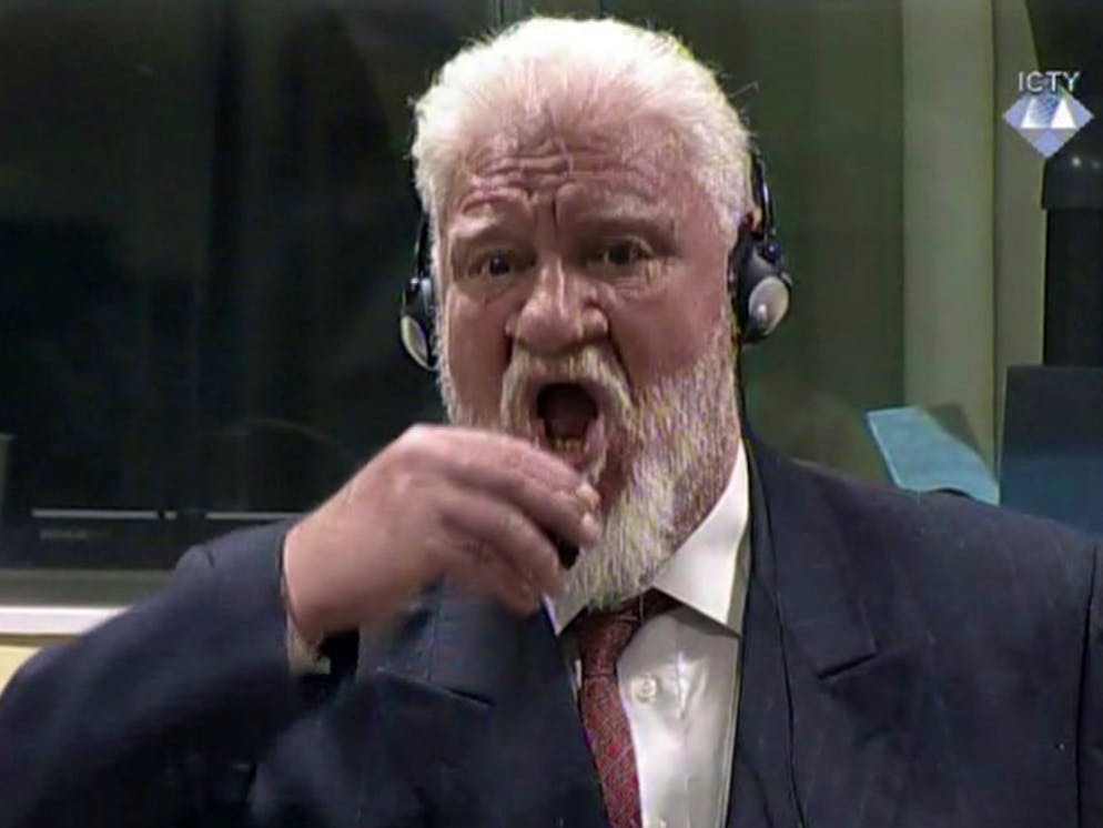 Il generale Slobodan Praljak