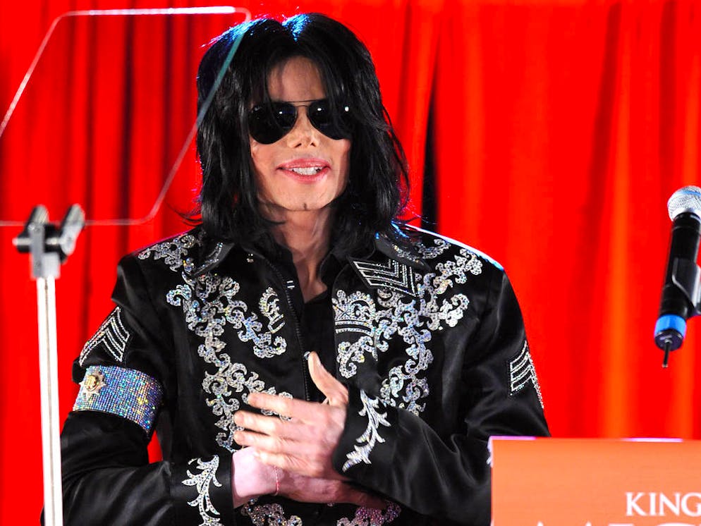 Michael Jackson
Press conference and tour announcement held at the O2 Arena
London, England - 05.03.09

Featuring: Michael Jackson
Where: London, United Kingdom
When: 05 Mar 2009
Credit: WENN