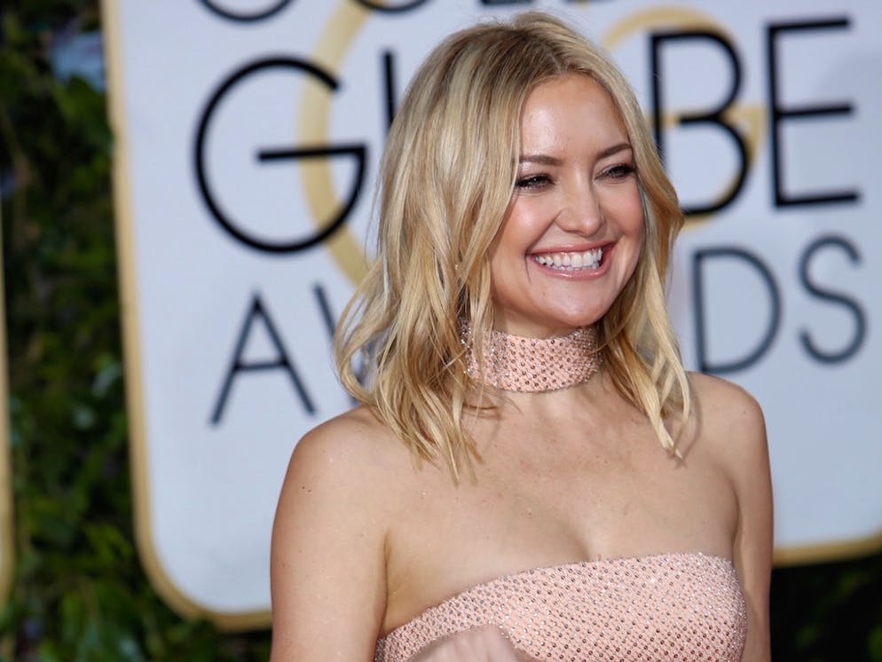 Actress Kate Hudson arrives for the 73rd Annual Golden Globe Awards at the Beverly Hilton Hotel in Beverly Hills, California, USA, 10 January 2016. Photo: Hubert Boesl/dpa
-†NO†WIRE†SERVICE -