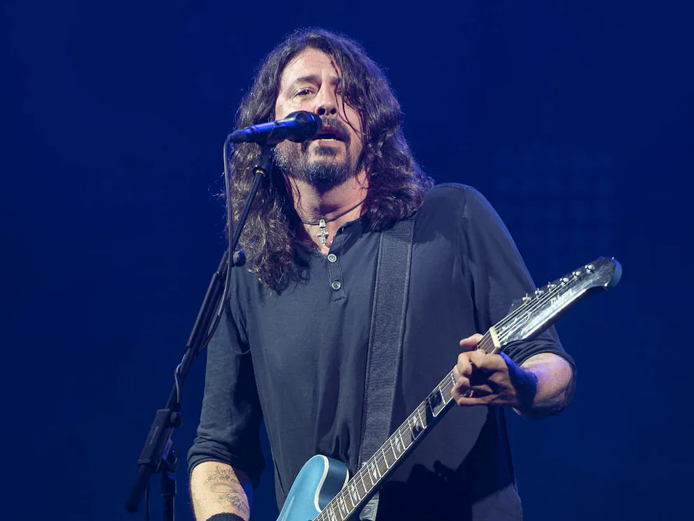 Dave Grohl as the Foo Fighters perform on the Pyramid Stage on day 3 of the Glastonbury Festival 2017 at Worthy Farm in Somerset.

Featuring: Dave Grohl, Foo Fighters
Where: Glastonbury, Somerset, United Kingdom
When: 23 Jun 2017
Credit: WENN.com