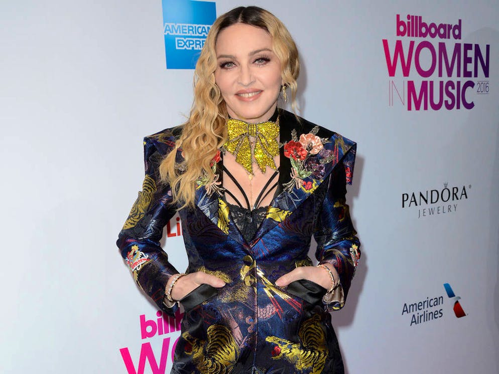 Billboard Women In Music 2016 at Pier 36 - Red Carpet Arrivals

Featuring: Madonna
Where: New York, New York, United States
When: 09 Dec 2016
Credit: Ivan Nikolov/WENN.com