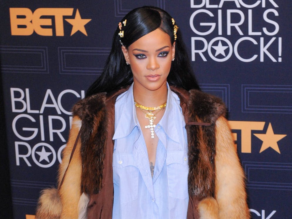 Celebrities, Honorees, and Guests arrive to the 2016 Black Girls Rock on April 1, 2016 at the New Jersey Performing Arts Center in Newark, New Jersey, USA

Featuring: Rihanna
Where: New York, New York, United States
When: 01 Apr 2016
Credit: WENN.com