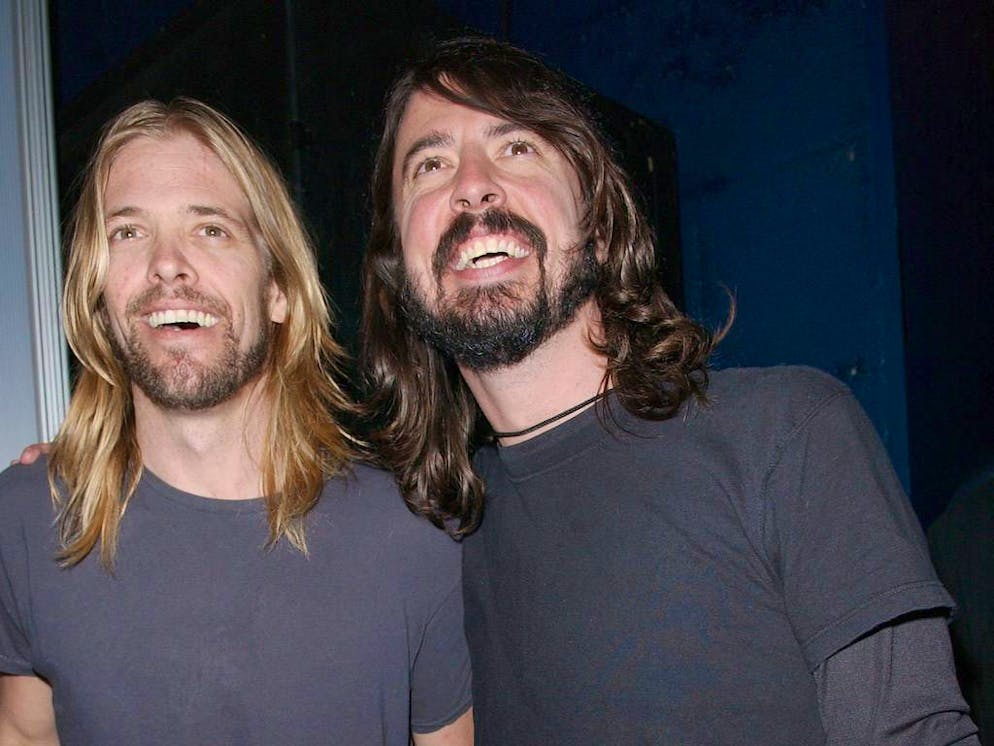 Taylor Hawkins and Dave Grohl
Announcement of nominations for the 50th Annual Grammy Awards at the Henry Fonda Music Box Theater
Los Angeles, California - 06.12.07

Featuring: Taylor Hawkins and Dave Grohl
Where: United States
When: 06 Dec 2007
Credit: Apega/WENN