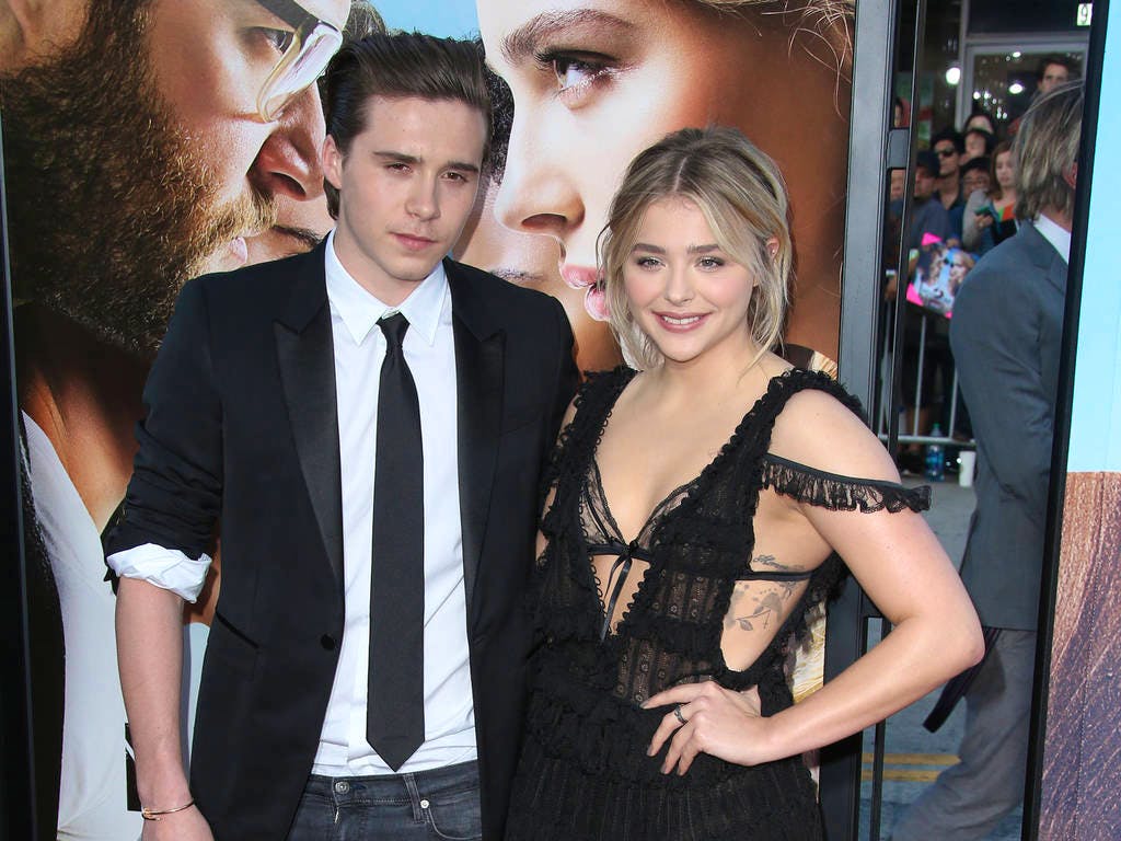 Chloe Grace Moretz in bianco e nero