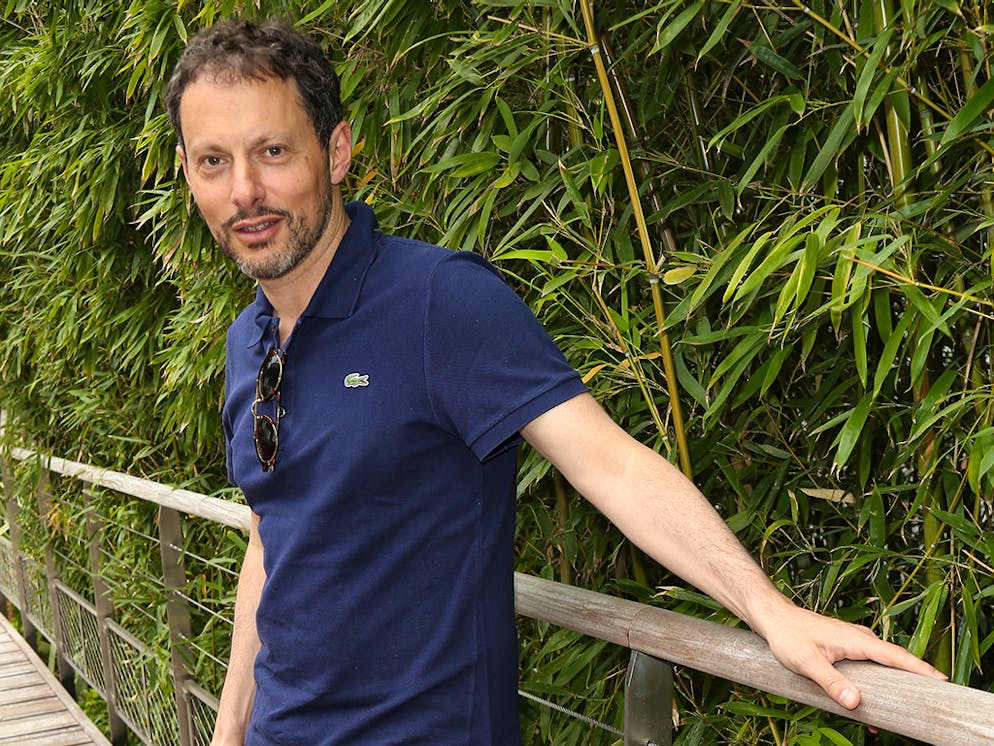 Marc-Olivier Fogiel seen at 'Le Village de Roland Garros during  Roland Garros tennis open 2016 on may 28 2016.  |