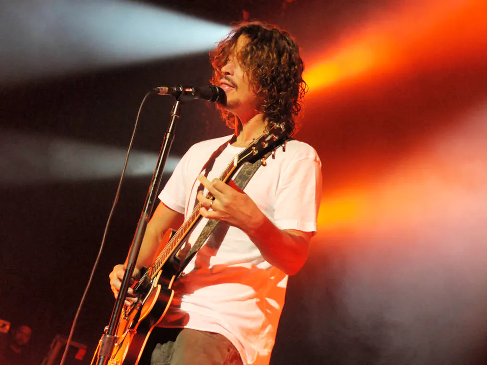 American rock band Soundgarden perform live in concert at Brixton Academy

Featuring: Chris Cornell
Where: London, United Kingdom
When: 19 Sep 2013
Credit: Brigitte Engl/WENN.com