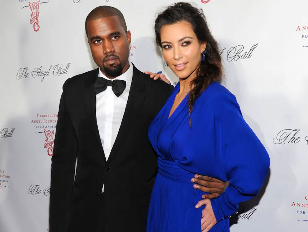 Kim Kardashian. Kim Kardashian con il marito Kanye West