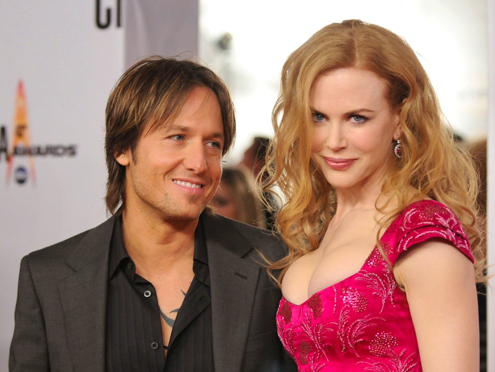 Nicole Kidman. Nicole Kidman e Keith Urban, 2009.