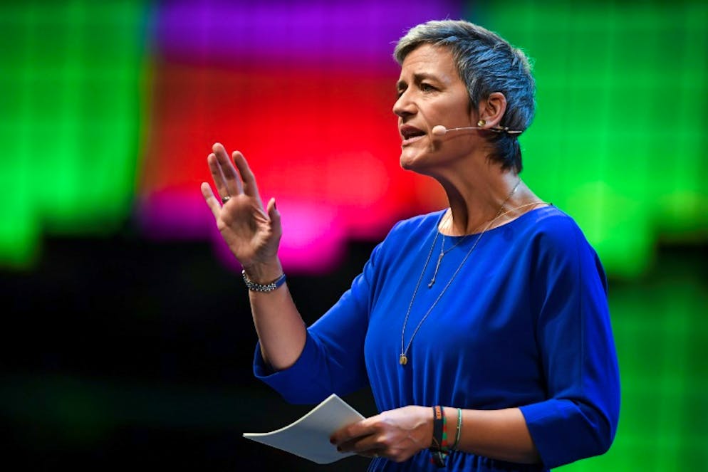 Semiconducteurs : feu vert au rachat du néerlandais NXP par Qualcomm. La commissaire européenne à la Concurrence, Margrethe Vestager