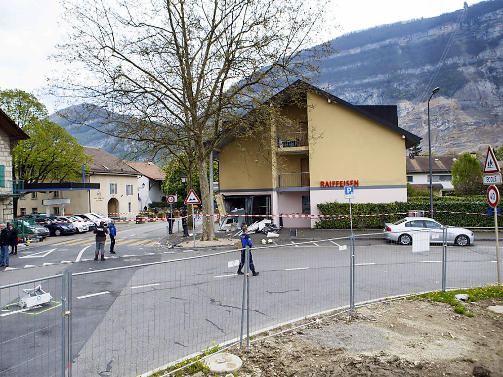 Les malfrats s'en étaient pris à deux banques Raiffeisen (archives).