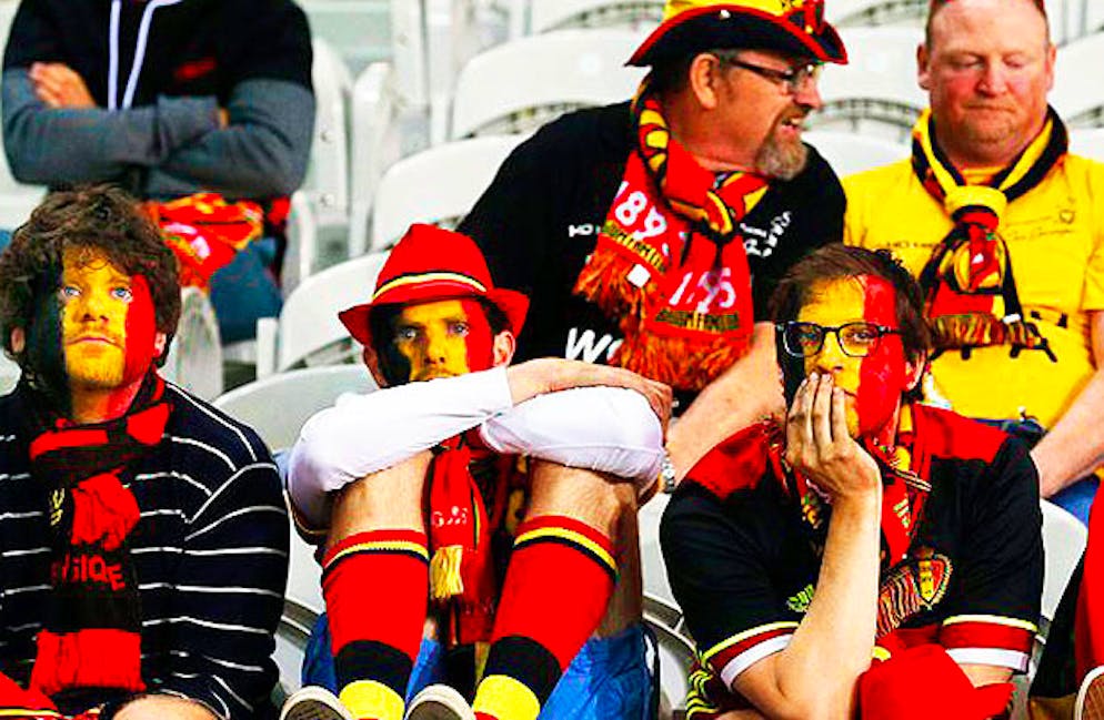 Des fans de l'équipe national de Belgique (Image d'illustration)