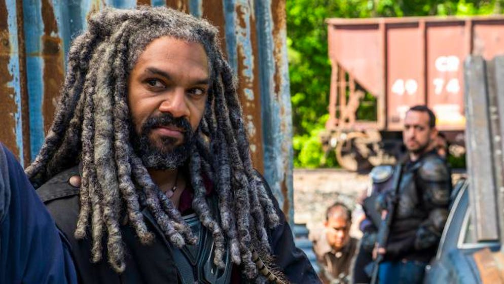 Im Kampf gegen Negan steuert Ezekiel (Khary Payton) seine kampfeswilligen Untertanen aus dem Kingdom bei.