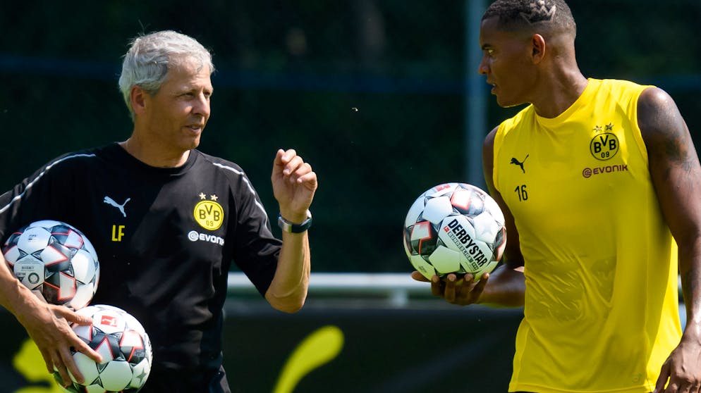 Manuel Akanji spürt von Lucien Favre viel Vertrauen.