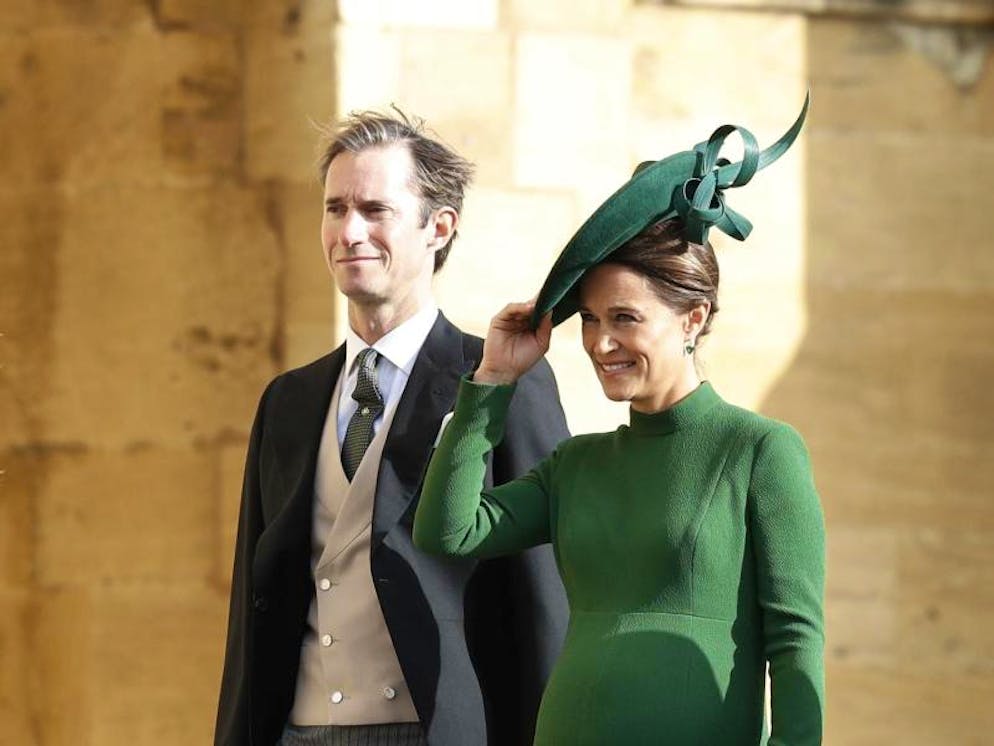 Pippa Middleton et son époux.