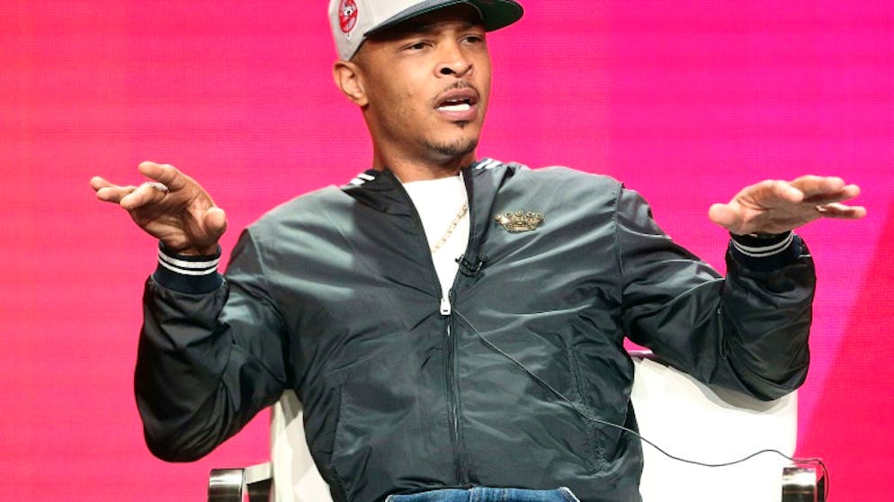 Le rappeur T.I, à Los Angeles le 27 juillet 2018