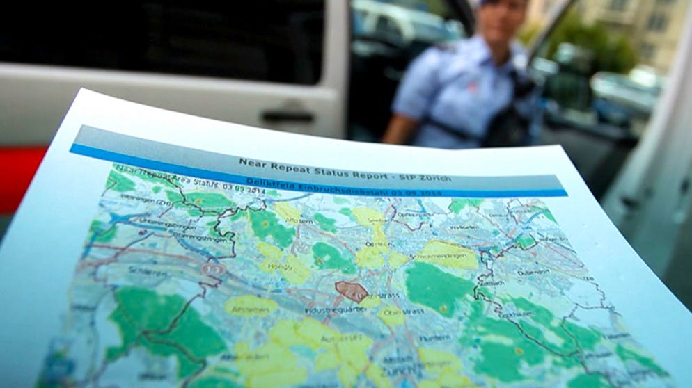 «Polizei der Zukunft»: Die Bilder zur Doku. Die Polizei in Zürich arbeitet bereits mit sogenannten «Prognosekarten».
