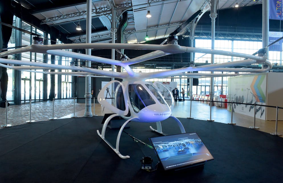 Le taxi volant électrique de Volocopter sera testé au second semestre 2019 à Singapour