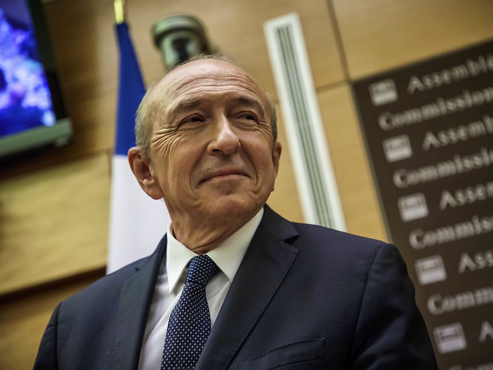 Le ministre français de l'intérieur Gérard Collomb (archives)