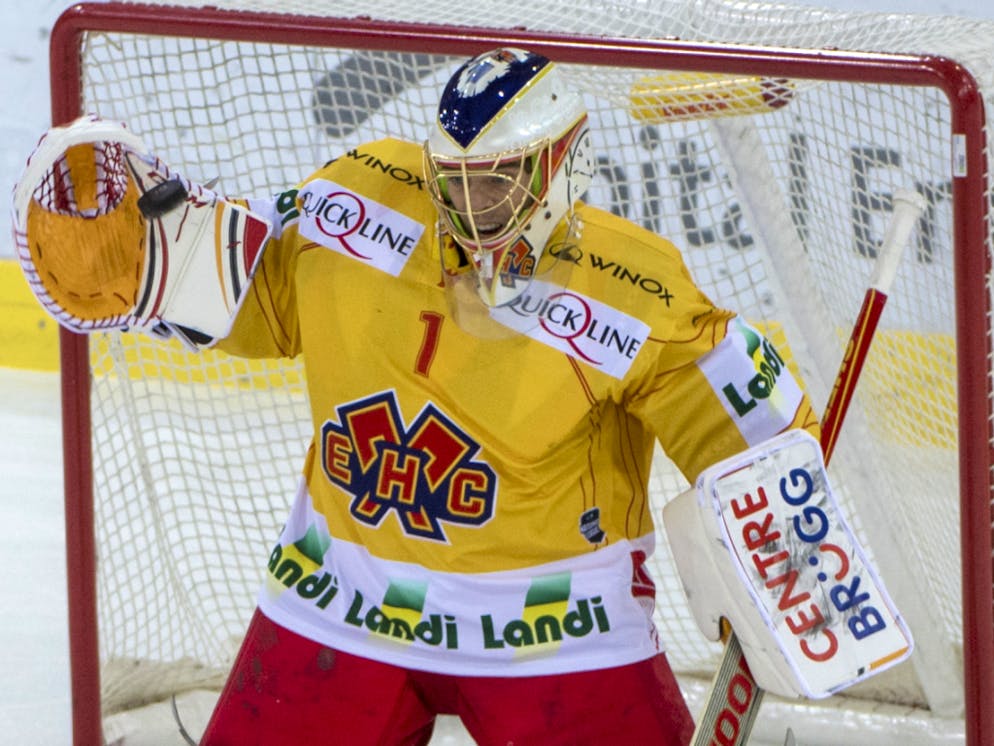 Un succès probant pour Jonas Hiller et le HC Bienne.