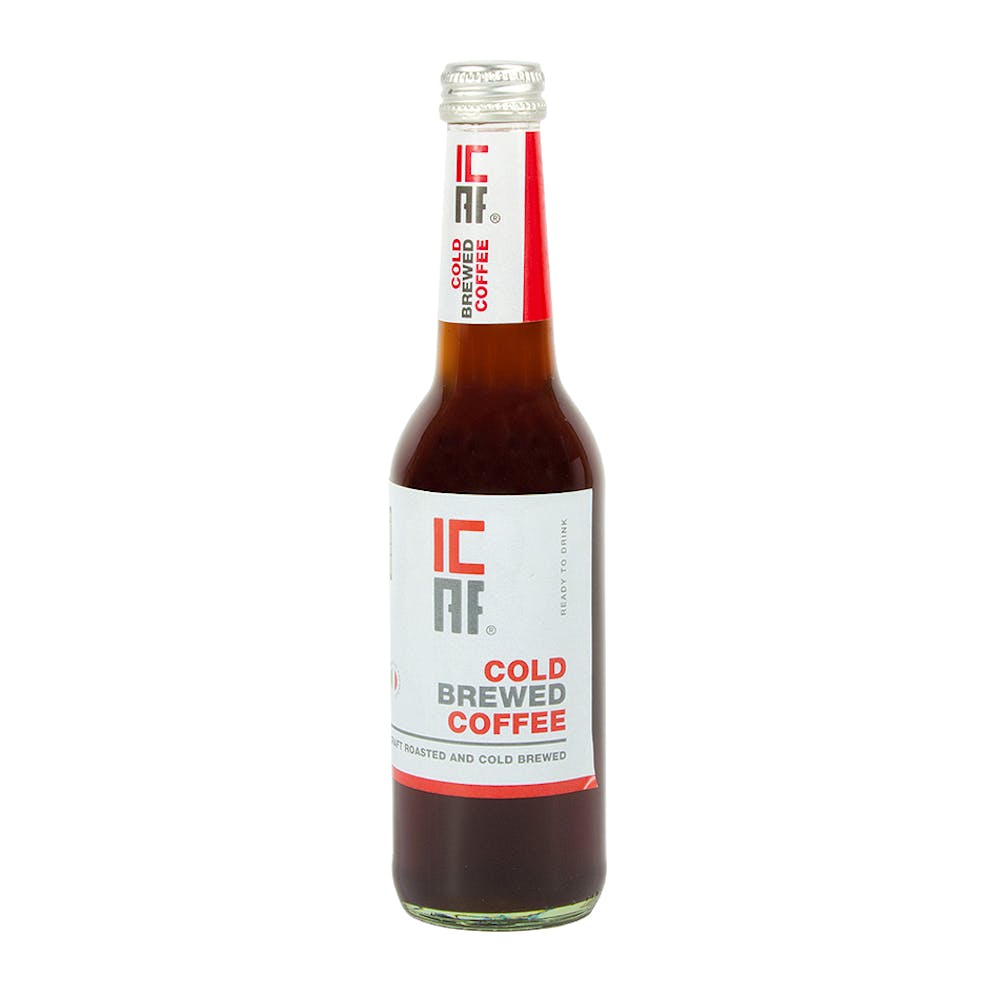 Du café froid légèrement effervescent