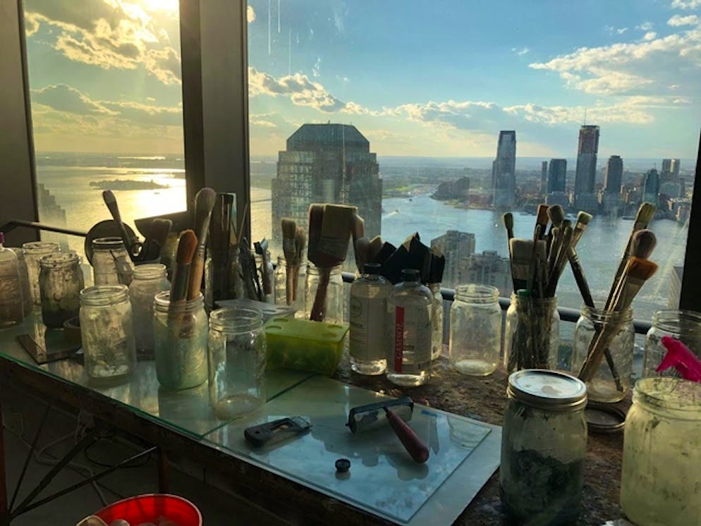 Nello Petrucci, artista italiano al WTC
