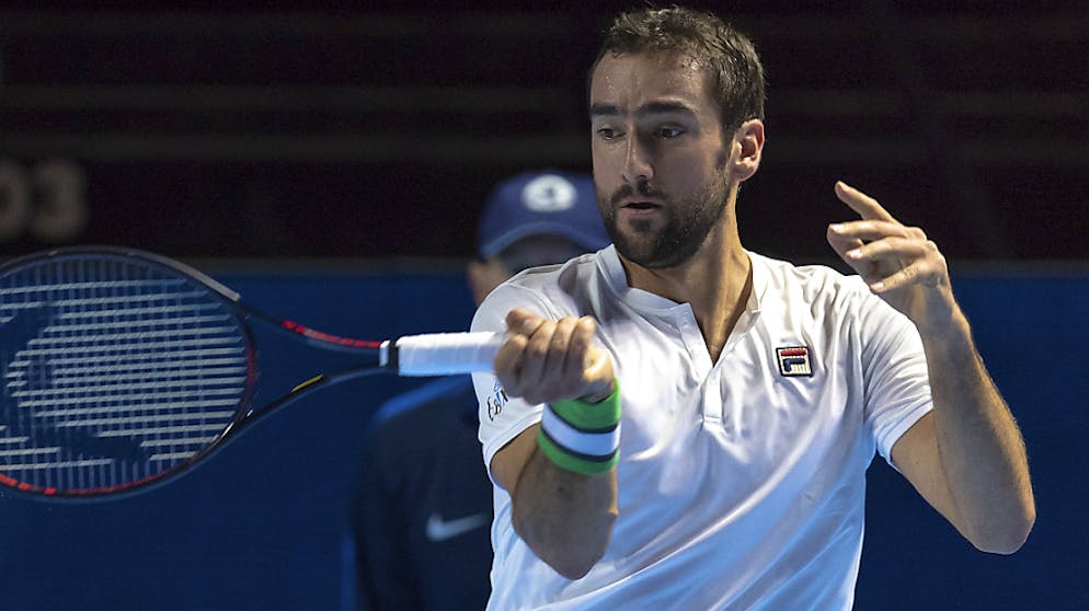 Marin Cilic: a été sorti sans gloire à Bâle.
