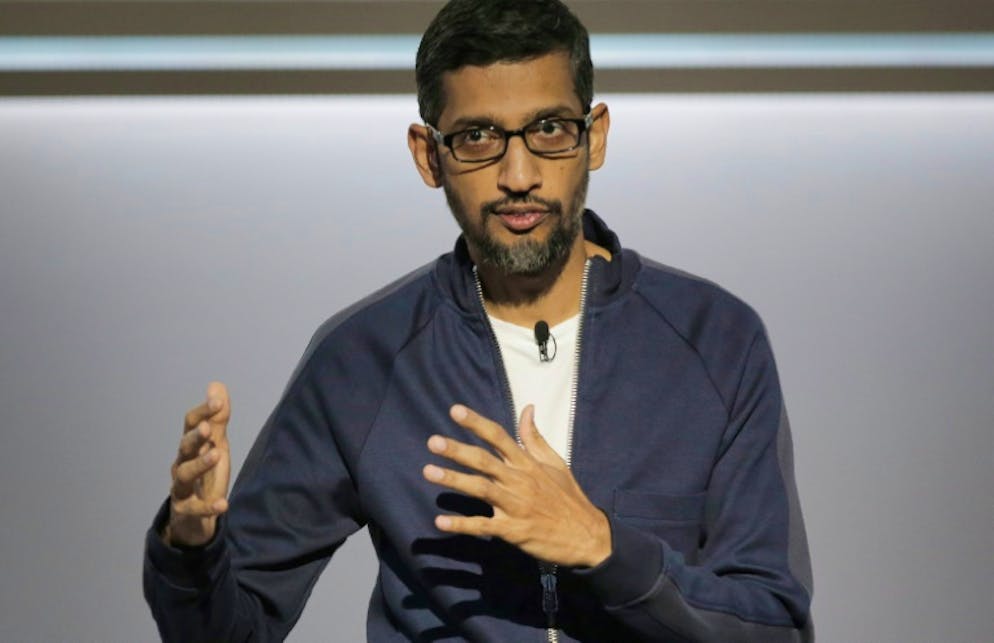 Le directeur général de Google, Sandar Pichai, a indiqué jeudi que le groupe américain avait renvoyé 48 salariés pour harcèlement sexuel ces deux dernières années.