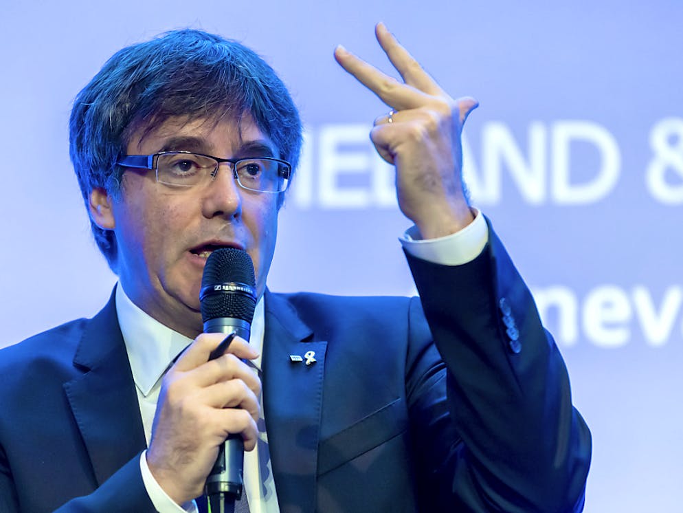 Carles Puigdemont a exhorté le camp indépendantiste d'"avancer unis" (archives).