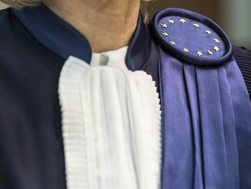 Les "juges étrangers" (ici un juge de la Cour européenne des droits de l'homme à Strasbourg) seront au coeur des assemblées des délégués de ce samedi (archives).