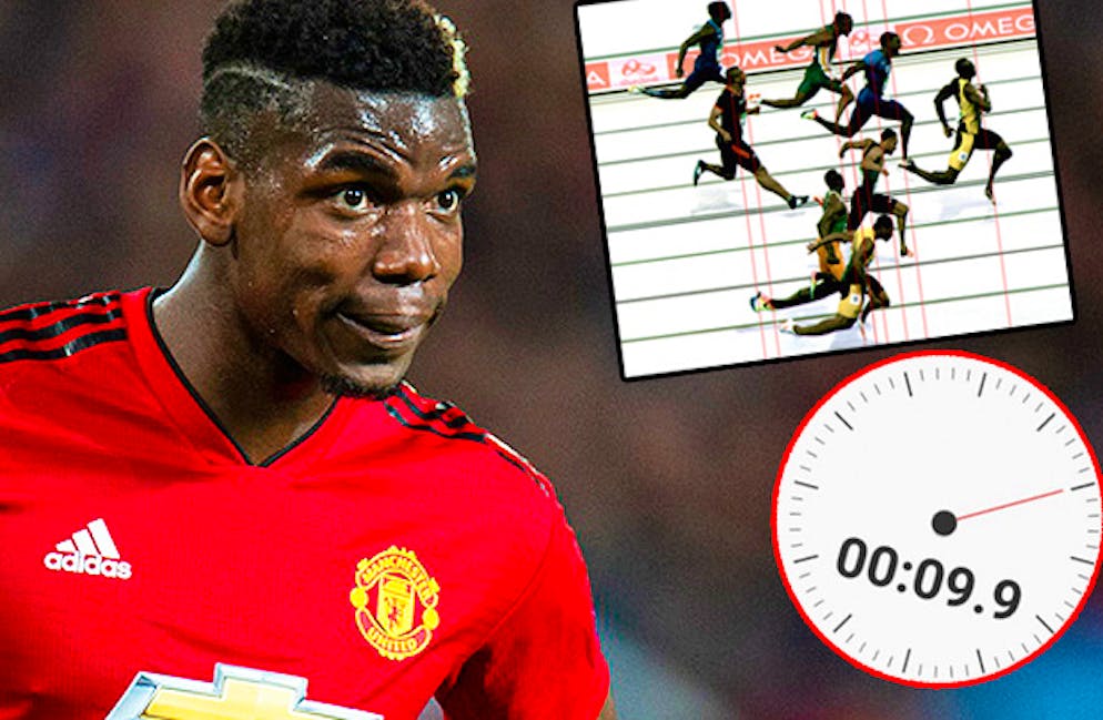 Paul Pogba a réitéré une course d'élan assez spéciale.