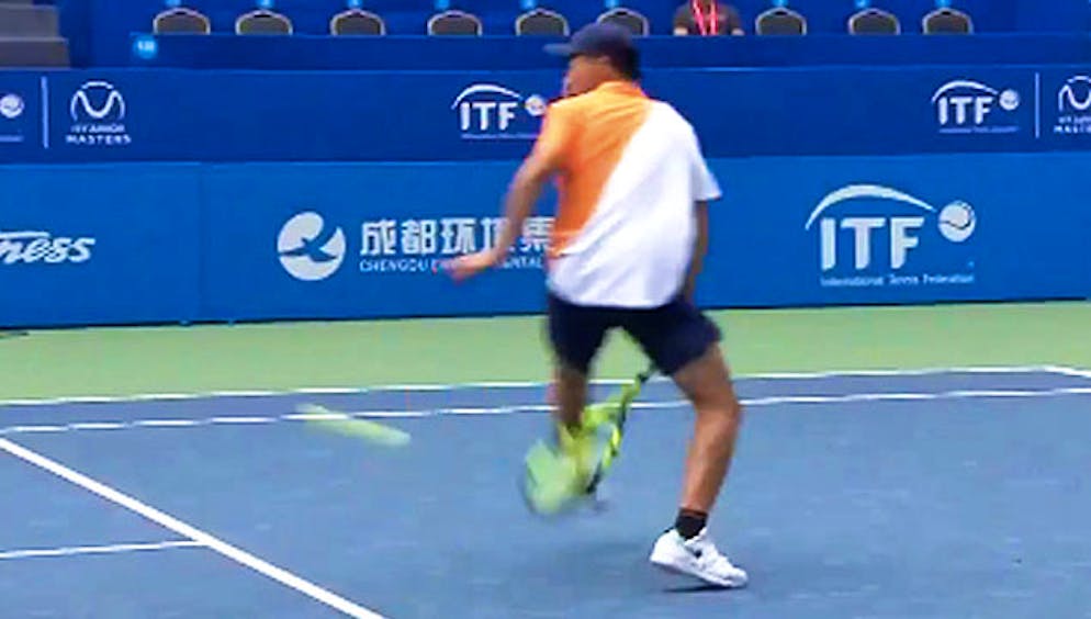 Le Taïwanais Tseng Chun-Hsi a notamment réalisé un tweener durant sa demi-finale.