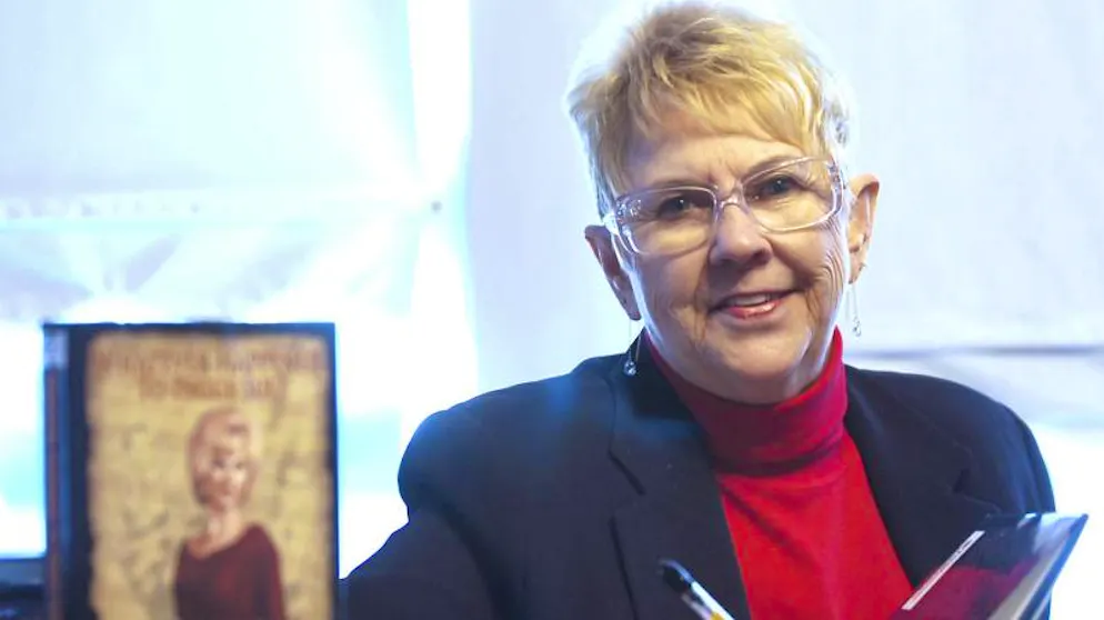 Peggy Sue Gerron 2008 bei einer Buchvorstellung. Die Namensgeberin des Buddy-Holly-Hits «Peggy Sue» ist gestorben. 