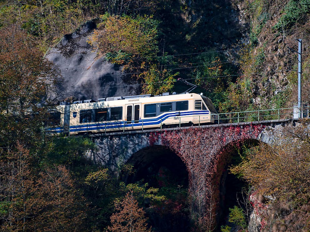 La ligne des Centovalli, qui relie Locarno à Domodossola (I), est coupée sur le parcours italien.
