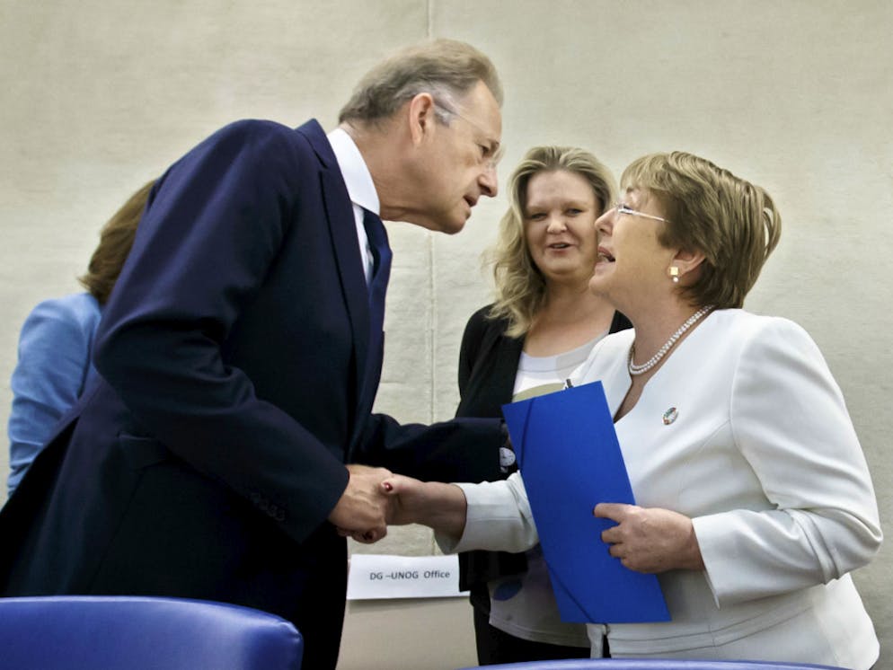 La Haute commissaire Michelle Bachelet souhaite que des experts indépendants participent aux investigations dans l'affaire Khashoggi (archives).
