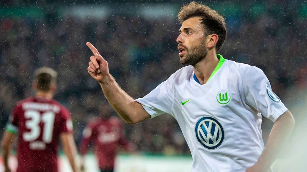 Admir Mehmedi a ouvert le score après 20 minutes de jeu pour Wolfsburg.
