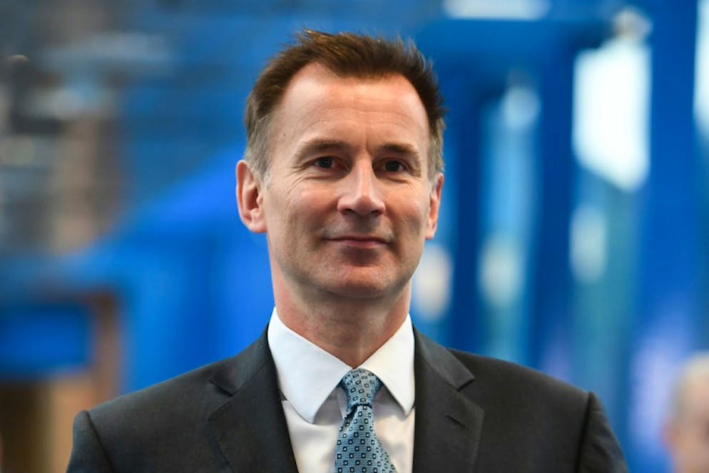 Le ministre britannique des Affaires étrangères Jeremy Hunt, le 3 octobre 2018 à Birmingham