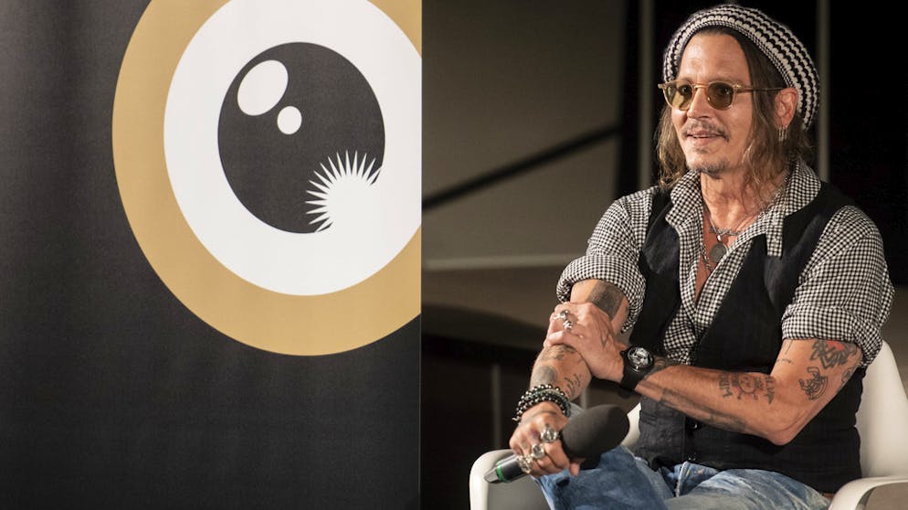 Megastar Johnny Depp steht am 14. Zurich Film Festival Rede und Antwort.