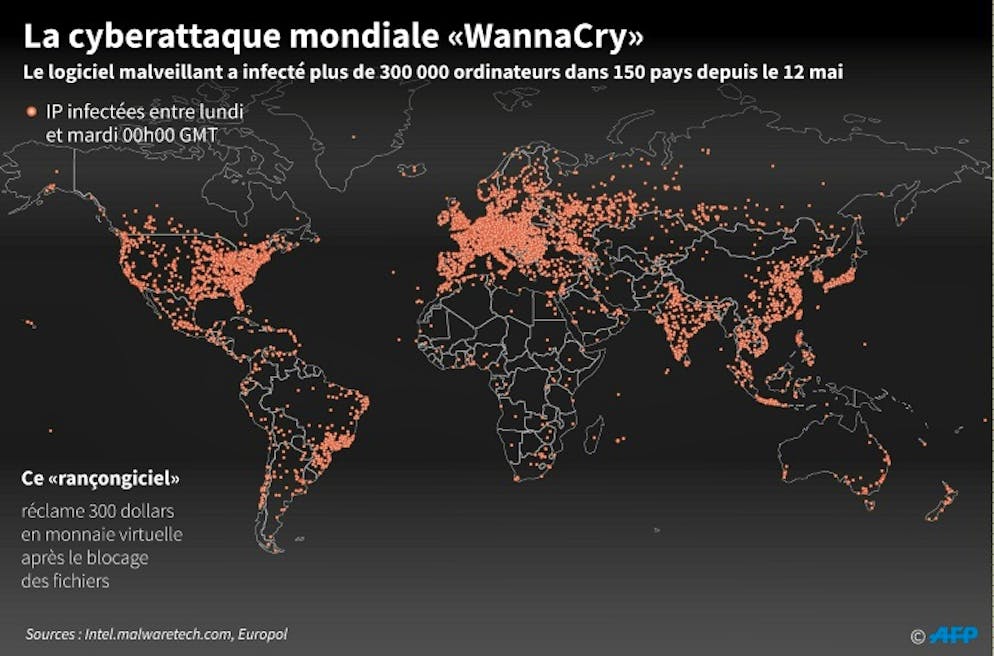 La cyberattaque mondiale "WannacCry