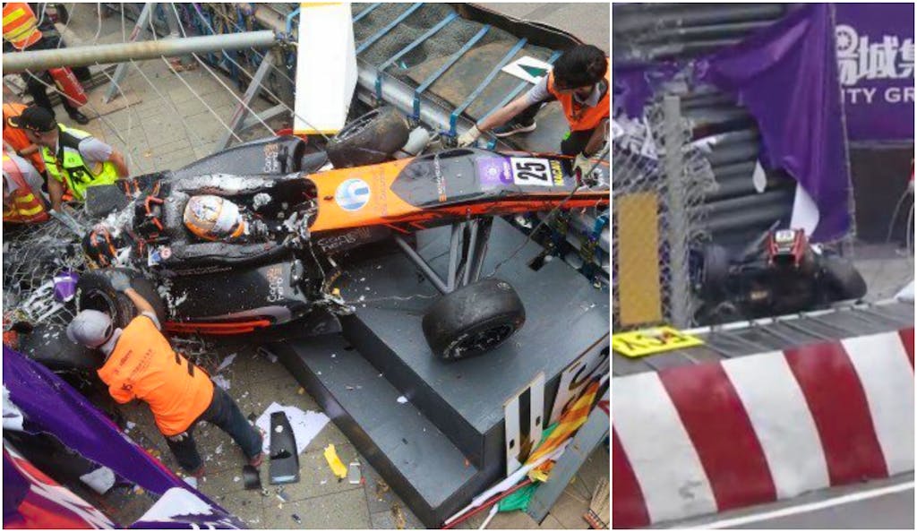 Schwerer Unfall beim Formel-3-Weltfinale in Macao