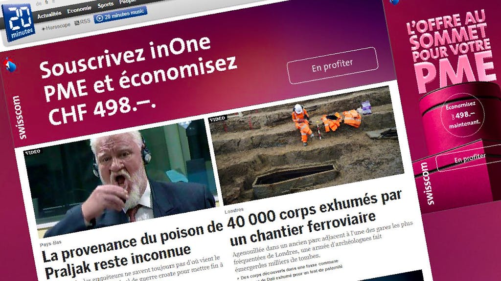 Schwarzes Schaf. Presserat rügt «20 Minutes» für rassistische Bildmontage