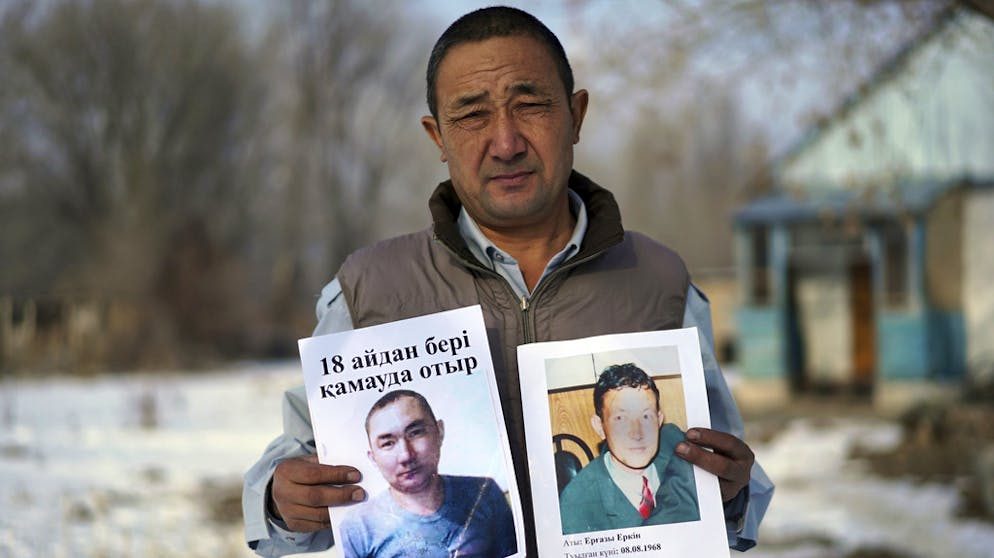 Adilgazy Yergazy hat seine jüngeren Brüder seit einem Jahr nicht gesehen. Sie wurden in eines der Lager gebracht.
